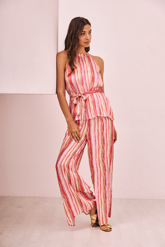 Pantalón fluído print NKN